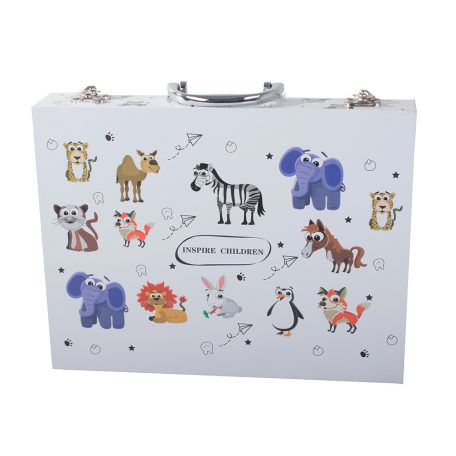 Výtvarná sada na maľovanie  64 ks v praktickom kufríku