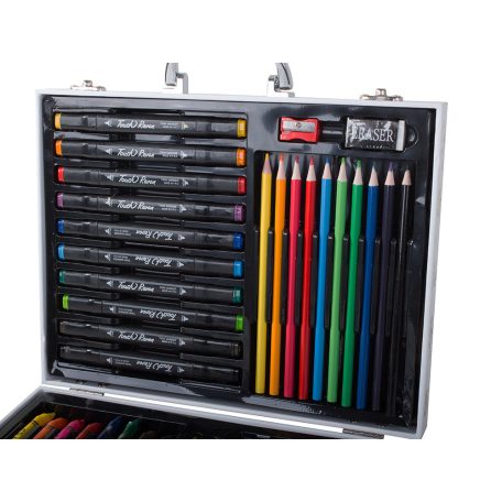 Výtvarná sada na maľovanie  64 ks v praktickom kufríku