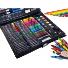 Sada na kreslenie a maľovanie pre deti v praktickom držiaku - 150-dielna, ružová