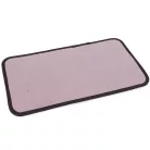 Skladacia prepravka pre domáce zvieratá s popruhom cez rameno v bielo-sivo-hnedej farbe vo veľkosti XL