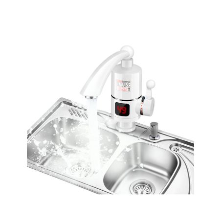 Elektrický prietokový ohrievač vody s LCD displejom - 3000W