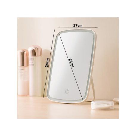 LED kozmetické zrkadlo na líčenie