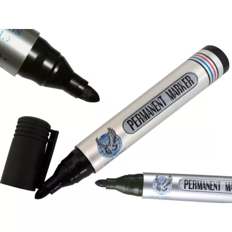 Permanentný popisovač FIX čierny vodeodolný 