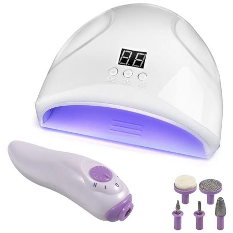  Sada na nechty UV lampa 12 W + pilník 2v1