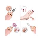 Elektrický pilník na nechty s 5 vymeniteľnými hlavicami