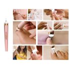 Elektrický pilník na nechty s 5 vymeniteľnými hlavicami