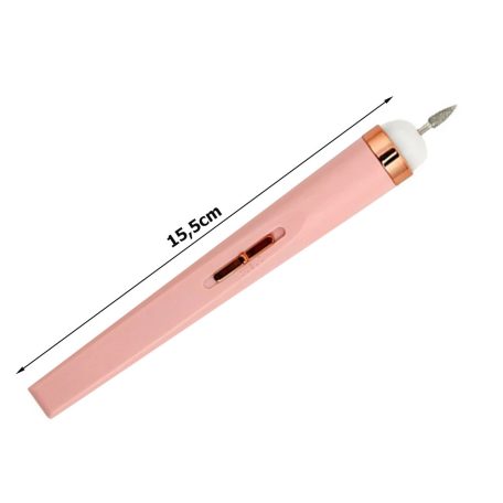 Elektrický pilník na nechty s 5 vymeniteľnými hlavicami