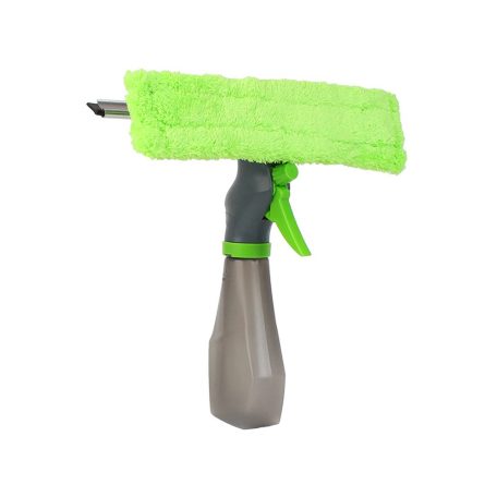 Gumový čistič okien z mikrovlákna v zelenej farbe