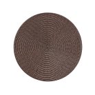 Prestieranie na stôl okrúhle v hnedej farbe - 38 cm