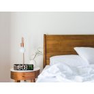 Digitálne hodiny s veľkým displejom, teplomerom, vlhkomerom a funkciou budíka