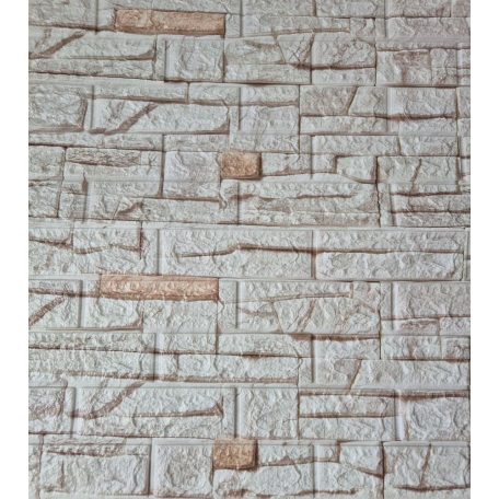 Nástenný panel so vzorom gréckych tehál 3D (70 x 77 cm)