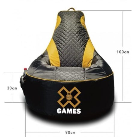 Gamer Orange XXL kreslo + Darček puff