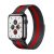 Miláno Red-Black veľký kovový remienok na hodinky Apple Watch 42/42/45/49 (magnetický)
