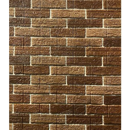 Profesionálny tehlový 3D nástenný panel (70x77cm) - samolepiaci