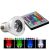 LED žiarovka meniaca farbu s diaľkovým ovládaním 3 W (E27)