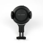 Držiak na telefón do auta v tvare kruhu a bezdrôtová rýchlonabíjačka