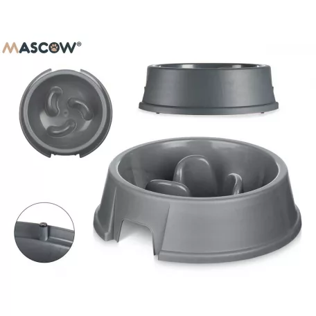 Plastová miska na kŕmenie pre domáce zvieratá - 27 cm - 1500 ml