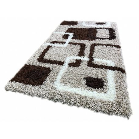 Shaggy Stella béžový koberec 160x220 cm rozmery