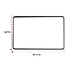   Tvrdené ochranné sklo pre Teslu Model Y/3 - prémiová verzia