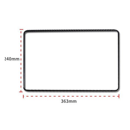 Tvrdené ochranné sklo pre Teslu Model Y/3 - prémiová verzia
