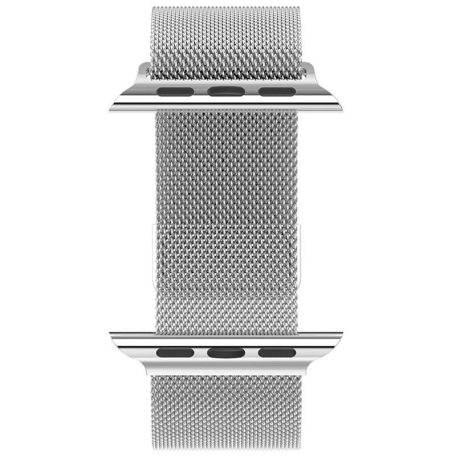 Miláno čierny kovový remienok na hodinky Apple Watch 38/40/41 (magnetický)