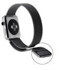 Miláno čierny kovový remienok na hodinky Apple Watch 38/40/41 (magnetický)