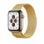 Miláno Gold kovový remienok na hodinky Apple Watch 38/40/41 (magnetický)