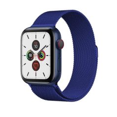  Miláno Blue veľký kovový remienok na hodinky Apple Watch 42/42/45/49 (magnetický)