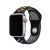 Sports Wear Black-Rainbow silikónový remienok na hodinky Apple Watch 38/40/41