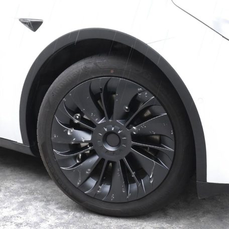Tesla Model Y Turbin puklica na kolesá 19" (4ks) - matná čierna
