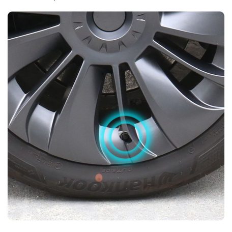 Tesla Model Y Turbin puklica na kolesá 19" (4ks) - matná čierna