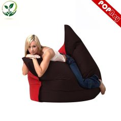 XXL sedací vak 2 v 1 (čierno - červený)