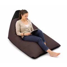 Gamer special XL sedací vak (hnedo-čierny)