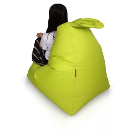 Detský sedací vak kamarát BUNNY (Lime)
