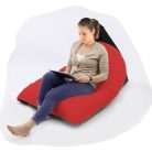 Gamer special XL sedací vak (červeno-čierny)