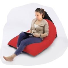 Gamer special XL sedací vak (červeno-čierny)