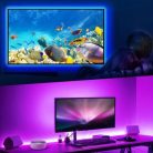 10 metrový RGB LED pás s diaľkovým ovládaním a adaptérom