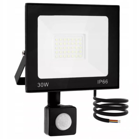 30W vodotesný LED reflektor IP66 2700 lumenov s pohybovým senzorom aj na vonkajšie použite