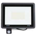 100W vodotesný LED reflektor IP66, 9000 lumenov so snímačom pohybu aj na vonkajšie použitie