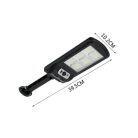 Solárne LED svietidlo s pohybovým senzorom, nástenným držiakom a diaľkovým ovládaním IP67