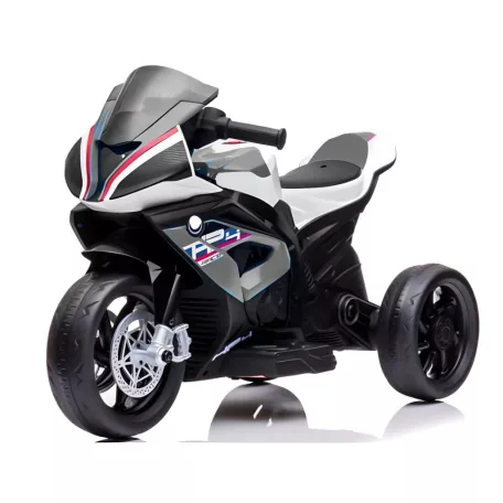 Detská elektrická motorka - čierno-strieborná - 380W