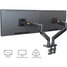 Nastaviteľný dvojitý otočný stojan na stolný monitor (22"-32") pre uhlopriečky obrazovky od 56 cm do 81 cm