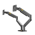 Nastaviteľný dvojitý otočný stojan na stolný monitor (22"-32") pre uhlopriečky obrazovky od 56 cm do 81 cm