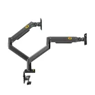 Nastaviteľný dvojitý otočný stojan na stolný monitor (22"-32") pre uhlopriečky obrazovky od 56 cm do 81 cm
