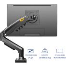 Nastaviteľný otočný stojan pre stolný monitor (17"-30") pre uhlopriečku obrazu od 43 cm do 76 cm