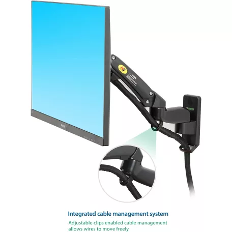 Nastaviteľný otočný stojan na stolný monitor (17"-35") pre uhlopriečku obrazu od 43 cm do 89 cm