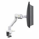 NB G50 výškovo nastaviteľný otočný stojan pre stolný monitor (27"-45") pre uhlopriečku obrazu od 71 cm do 118 cm - biela