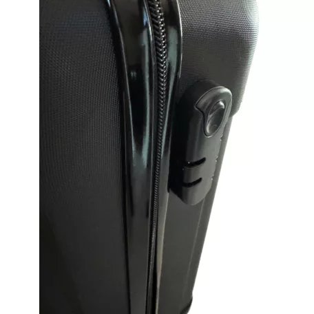 Kufor National Traveller s pevnými stenami a kolieskami - 55 x 22 x 35 cm - pre všetky letecké spoločnosti - čierny