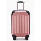 Kufor National Traveller s pevnými stenami a kolieskami - 55 x 22 x 35 cm - pre všetky letecké spoločnosti - vo farbe rose gold