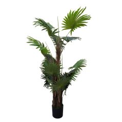 170 cm-ová umelá palma v kvetináči - Virgínia
